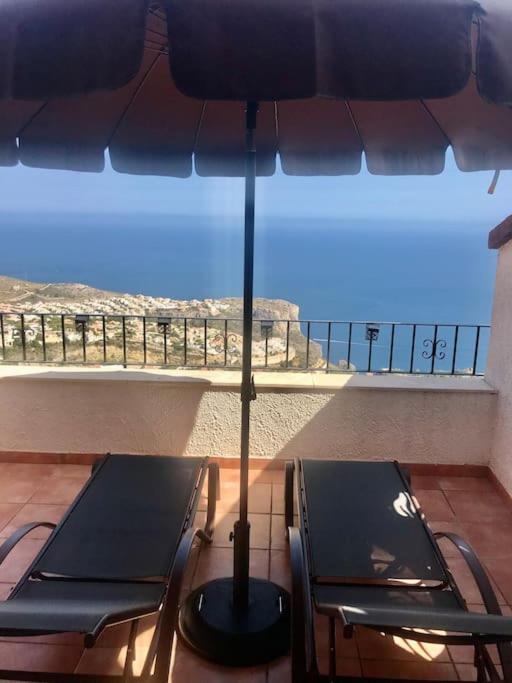 Vista Superior Hola Zeezicht!! Apartment Cumbre del Sol Exterior photo